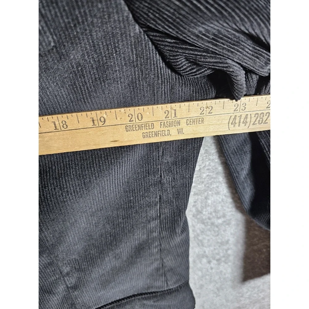 Sk Menswear Kilburne And Finch Corduroy Blazer Mens Size 42R Black‎ Lined New